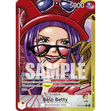 Belo Betty (002) (Alternate Art) (OP05-002) - Awakening of the New Era Foil
