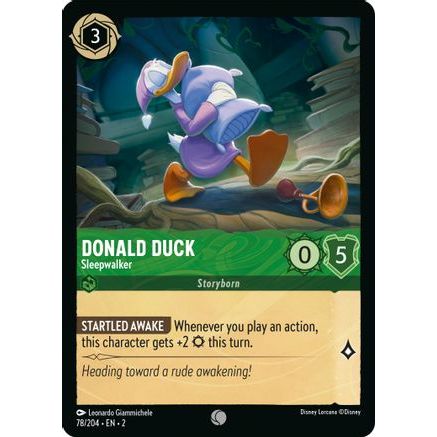 Donald Duck - Sleepwalker (78/204) - Rise of the Floodborn Cold Foil
