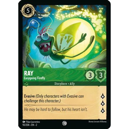 Ray - Easygoing Firefly (92/204) - Rise of the Floodborn Cold Foil