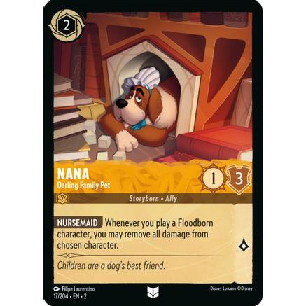 Nana - Darling Family Pet (17/204) - Rise of the Floodborn Cold Foil