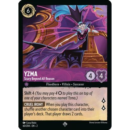 Yzma - Scary Beyond All Reason (60/204) - Rise of the Floodborn Cold Foil