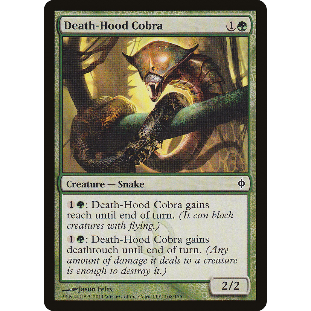 Death-Hood Cobra (NPH-108) - New Phyrexia