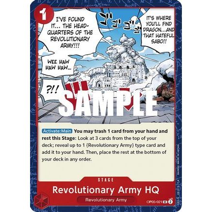 Revolutionary Army HQ (OP05-021) - Awakening of the New Era