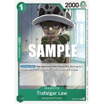 Trafalgar Law (027) (OP05-027) - Awakening of the New Era