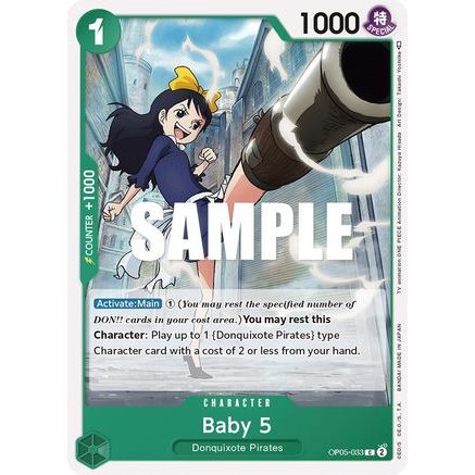 Baby 5 (033) (OP05-033) - Awakening of the New Era