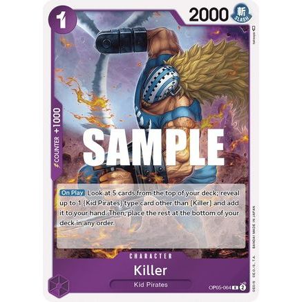 Killer (OP05-064) - Awakening of the New Era Foil