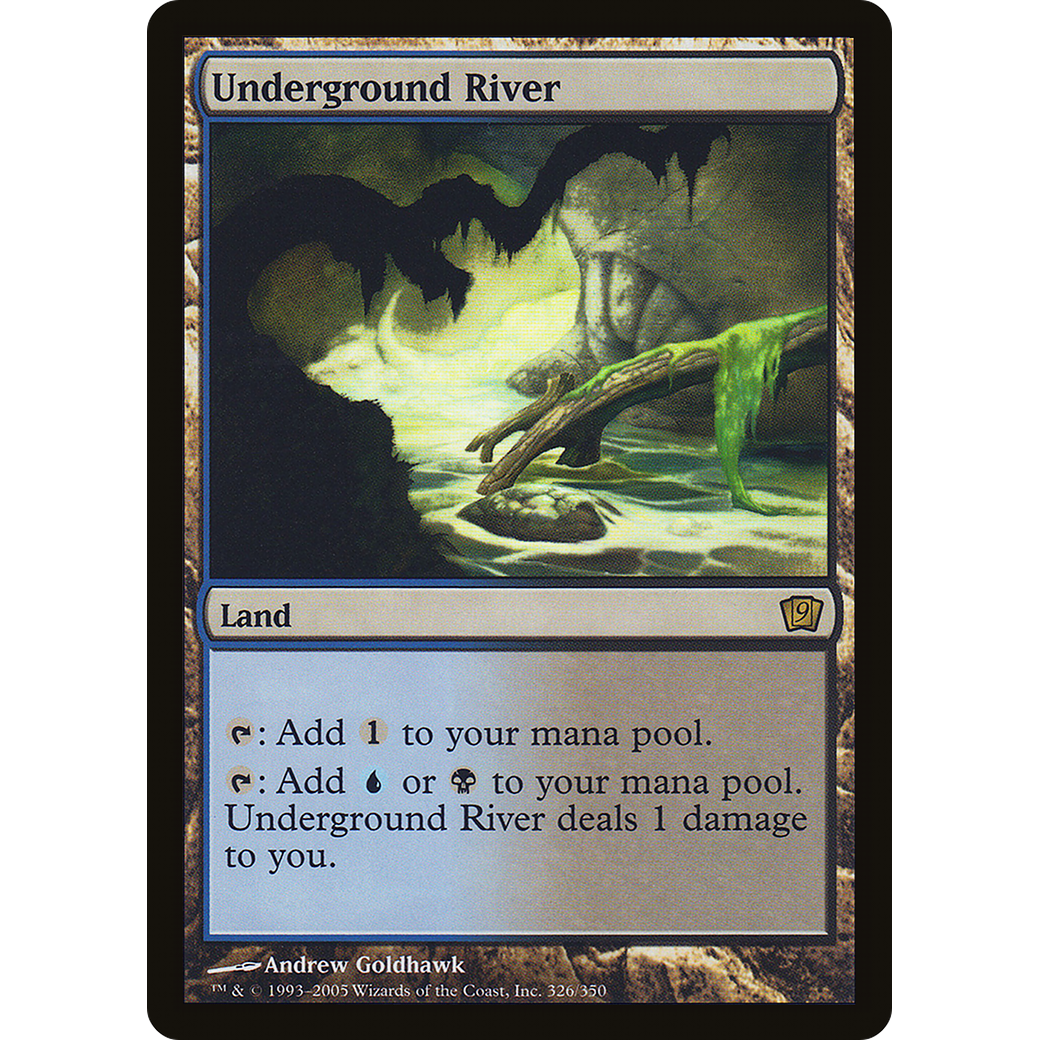 Underground River (9ED-326) - 9th Edition