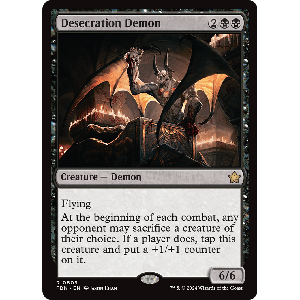 Desecration Demon (FDN-603) - Foundations