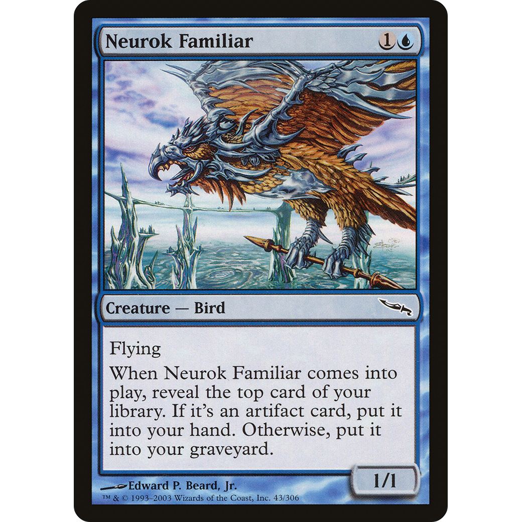 Neurok Familiar (MRD-043) - Mirrodin Foil
