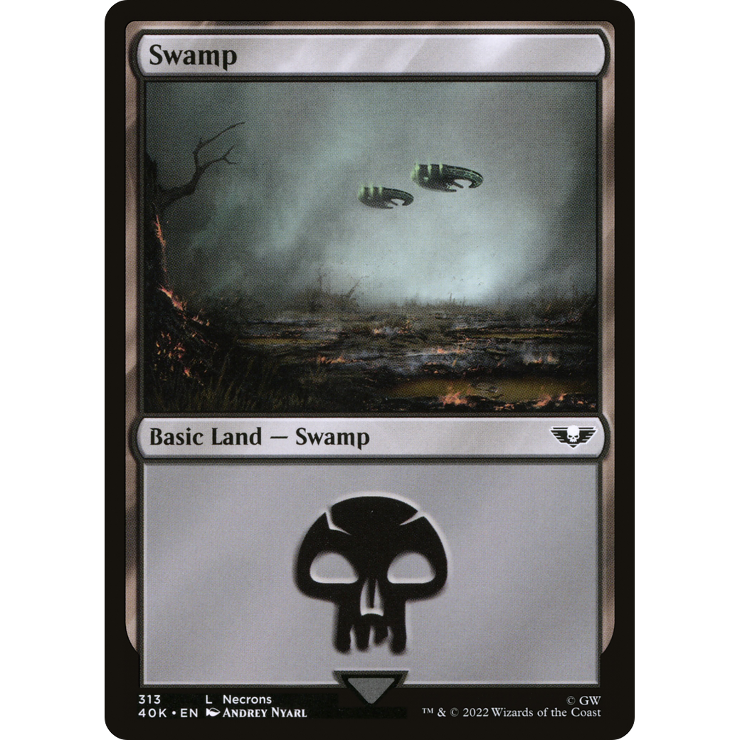 Swamp (40K-313) - Warhammer 40,000 Commander