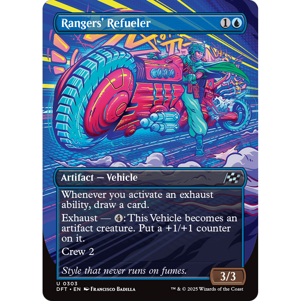 Rangers' Refueler (DFT-303) - Aetherdrift (Borderless) Foil