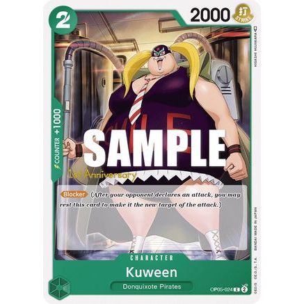 Kuween (OP05-024) - Awakening of the New Era: 1st Anniversary Tournament Cards
