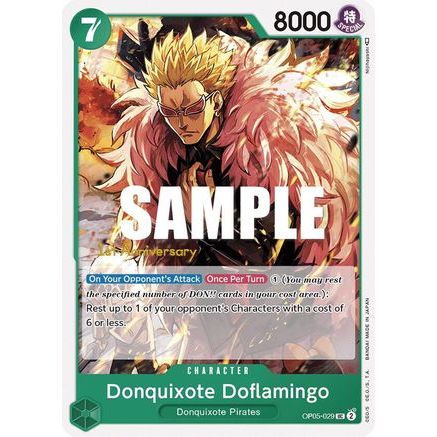 Donquixote Doflamingo (029) (OP05-029) - Awakening of the New Era: 1st Anniversary Tournament Cards