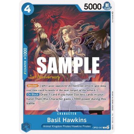 Basil Hawkins (OP05-047) - Awakening of the New Era: 1st Anniversary Tournament Cards