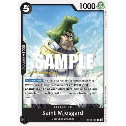 Saint Mjosgard (OP05-089) - Awakening of the New Era: 1st Anniversary Tournament Cards