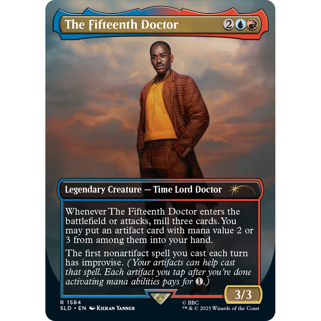 The Fifteenth Doctor (SLD-1584) - Secret Lair Drop (Borderless) Foil