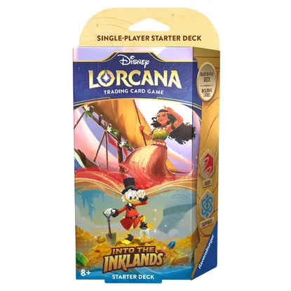 Disney Lorcana TCG: Into the Inklands - Ruby and Sapphire Starter Deck