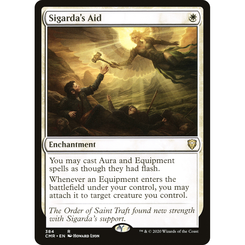 Sigarda's Aid (CMR-384) - Commander Legends