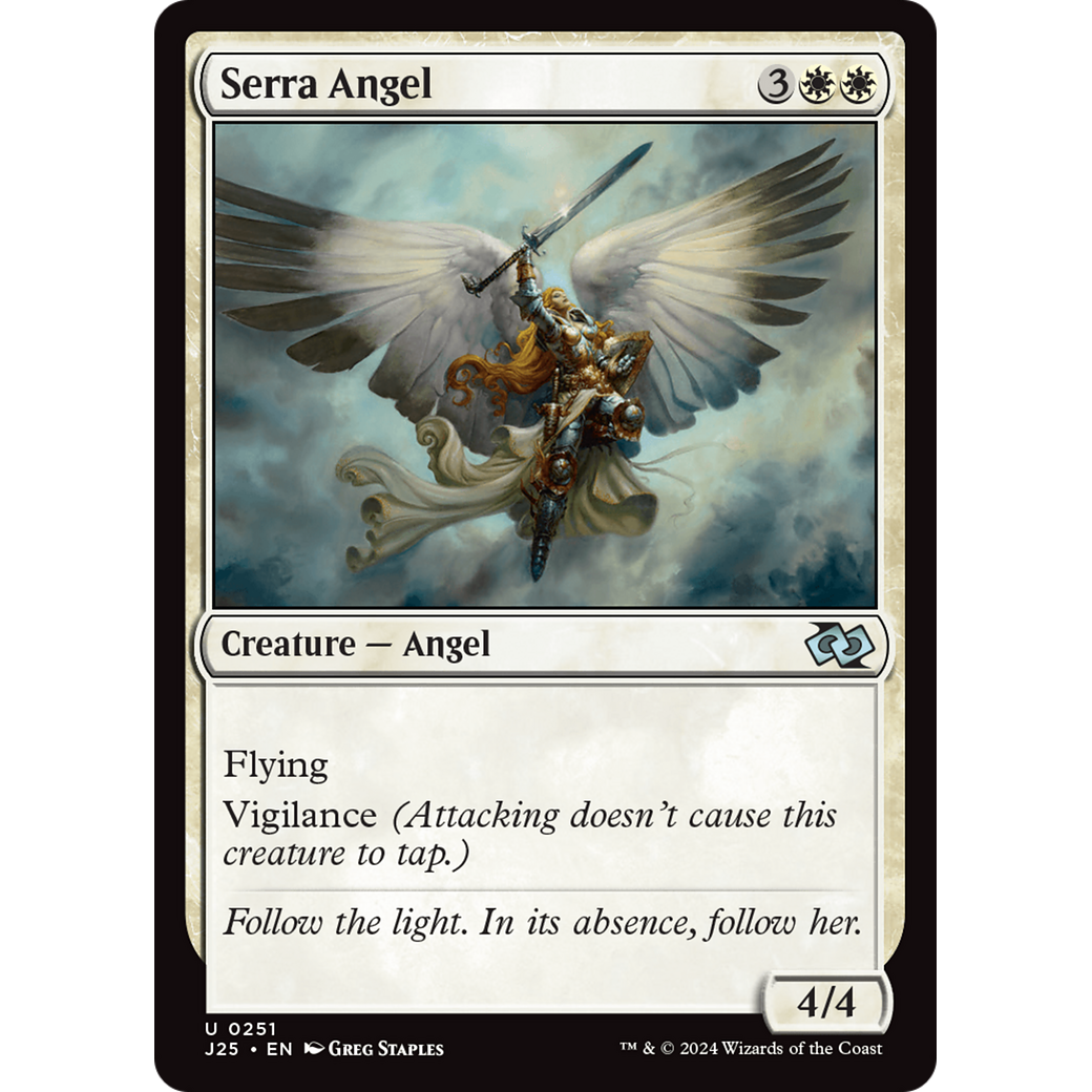 Serra Angel (J25-251) - Foundations Jumpstart