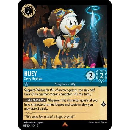 Huey - Savvy Nephew (145/204) - Into the Inklands