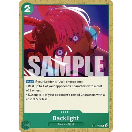 Backlight (ST11-003) - Starter Deck 11: Uta