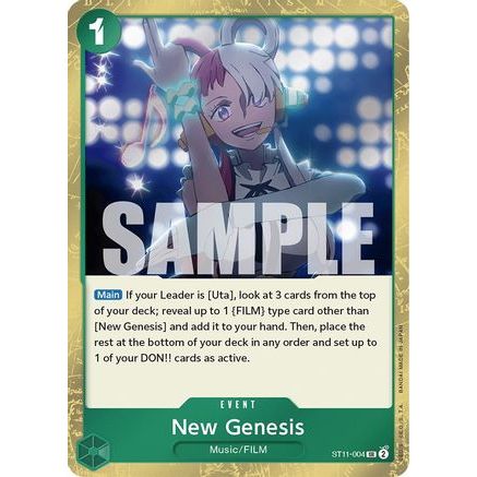 New Genesis (ST11-004) - Starter Deck 11: Uta Foil