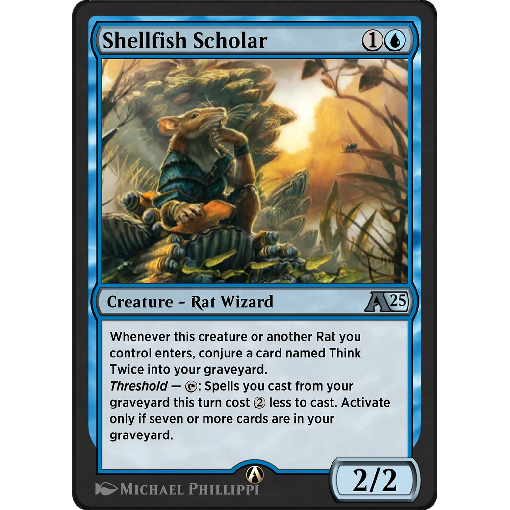 Shellfish Scholar (YBLB-007) - Alchemy: Bloomburrow