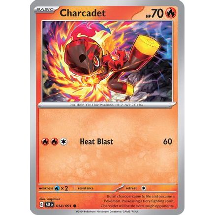 Charcadet - 014/091 14 - SV Paldean Fates Reverse Holofoil
