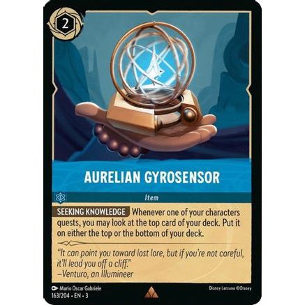 Aurelian Gyrosensor (163/204) - Into the Inklands Cold Foil