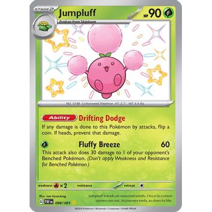 Jumpluff 98 - SV Paldean Fates Holofoil