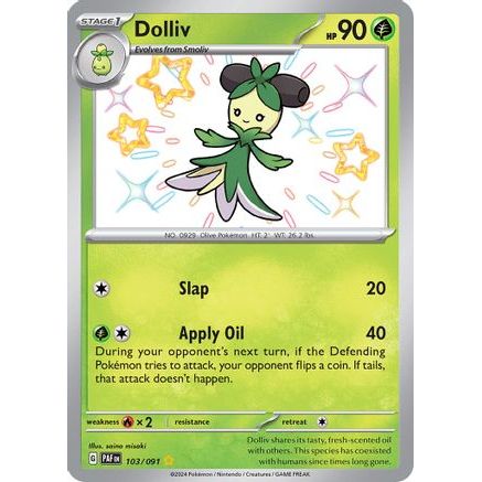 Dolliv 103 - SV Paldean Fates Holofoil