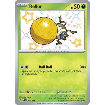 Rellor 108 - SV Paldean Fates Holofoil