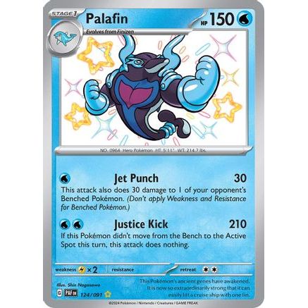 Palafin - 124/091 124 - SV Paldean Fates Holofoil