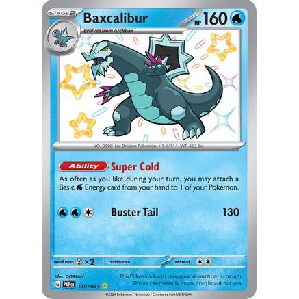 Baxcalibur 130 - SV Paldean Fates Holofoil
