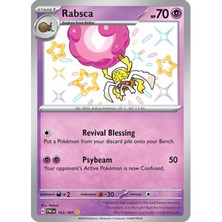 Rabsca 163 - SV Paldean Fates Holofoil