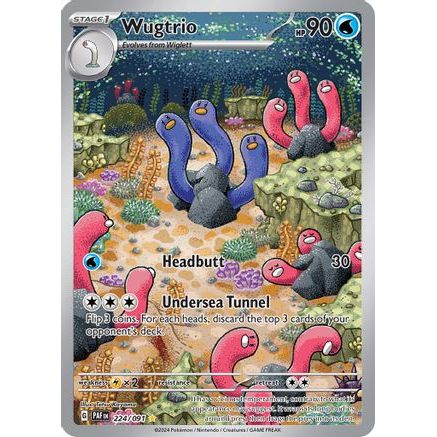Wugtrio - 224/091 224 - SV Paldean Fates Holofoil