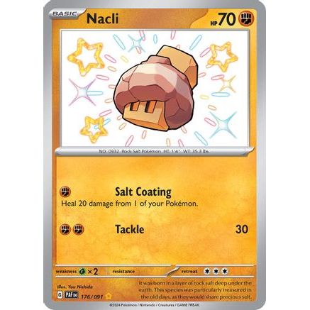 Nacli - 176/091 176 - SV Paldean Fates Holofoil