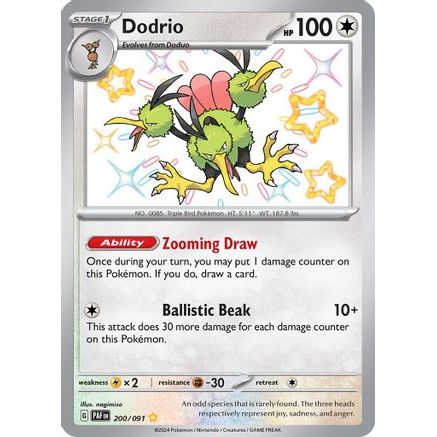 Dodrio 200 - SV Paldean Fates Holofoil