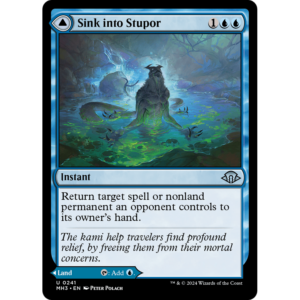 Sink into Stupor // Soporific Springs (MH3-241) - Modern Horizons 3 Foil