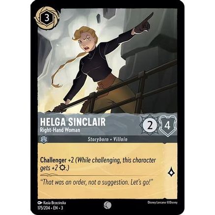 Helga Sinclair - Right-Hand Woman (175/204) - Into the Inklands Cold Foil