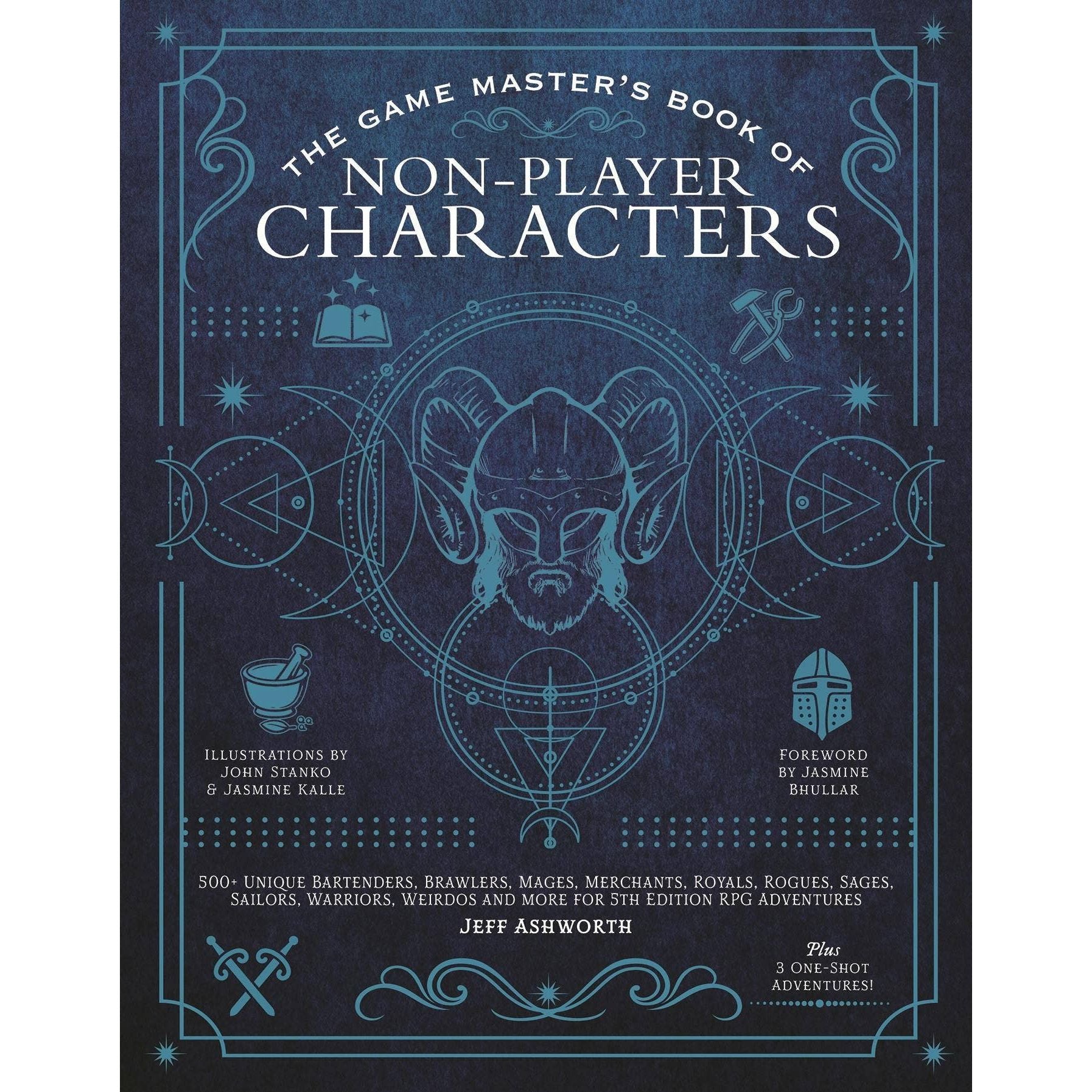 Game Master's Book Of Non-Player Characters NPCs For 5th Edition RPG