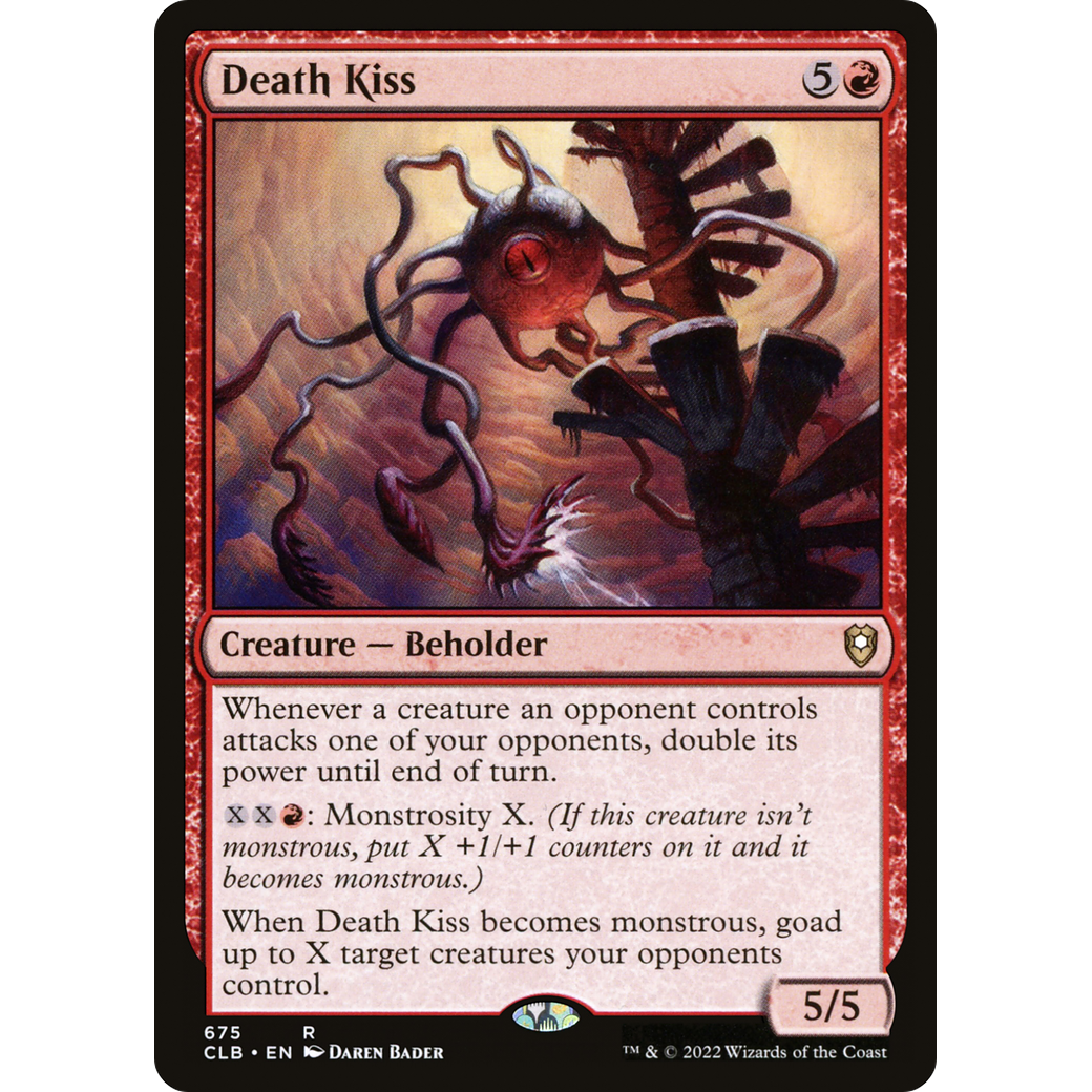 Death Kiss (CLB-675) - Commander Legends: Battle for Baldur's Gate