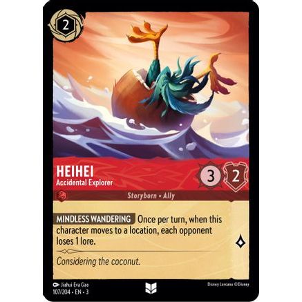 HeiHei - Accidental Explorer (107/204) - Into the Inklands Cold Foil