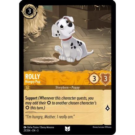 Rolly - Hungry Pup (21/204) - Into the Inklands