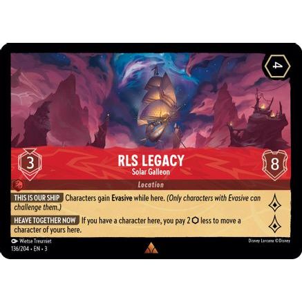 RLS Legacy - Solar Galleon (136/204) - Into the Inklands Cold Foil