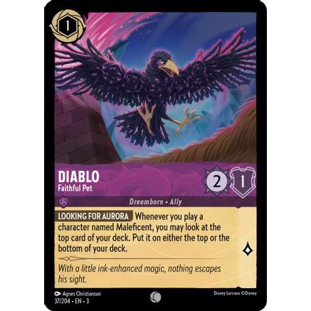 Diablo - Faithful Pet (37/204) - Into the Inklands Cold Foil