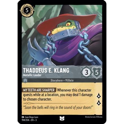 Thaddeus E. Klang - Metallic Leader (194/204) - Into the Inklands Cold Foil