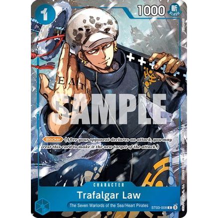 Trafalgar Law (Event Pack Vol. 3) (ST03-008) - One Piece Promotion Cards Foil