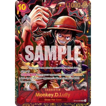 Monkey.D.Luffy - ST10-006 (ST10-006) - One Piece Promotion Cards Foil