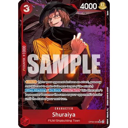 Shuraiya (Alternate Art) (OP06-009) - Wings of the Captain Foil